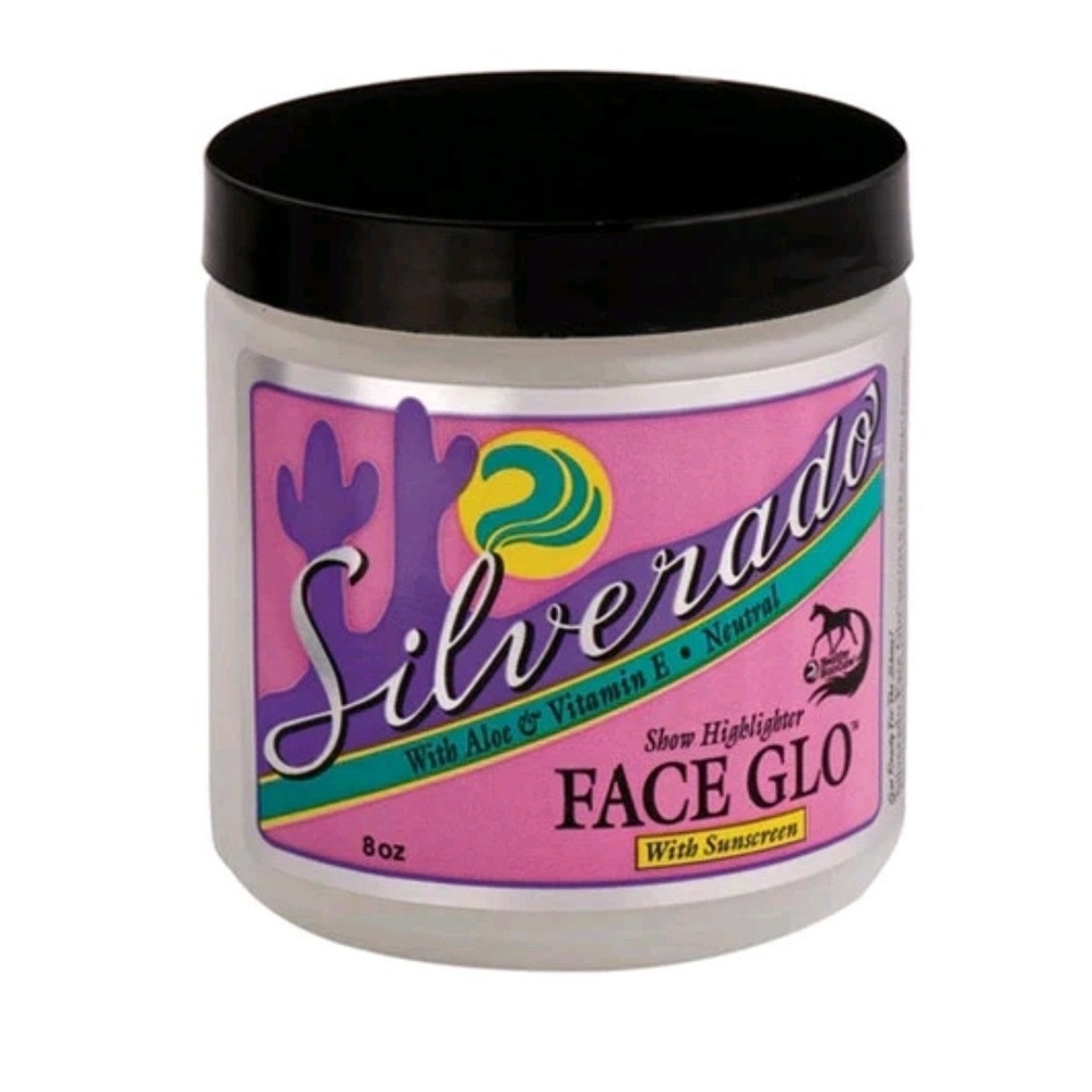 Silverado Face Glo Show Highlighter Neutral 8oz with Aloe Vitamin E Sunscreen